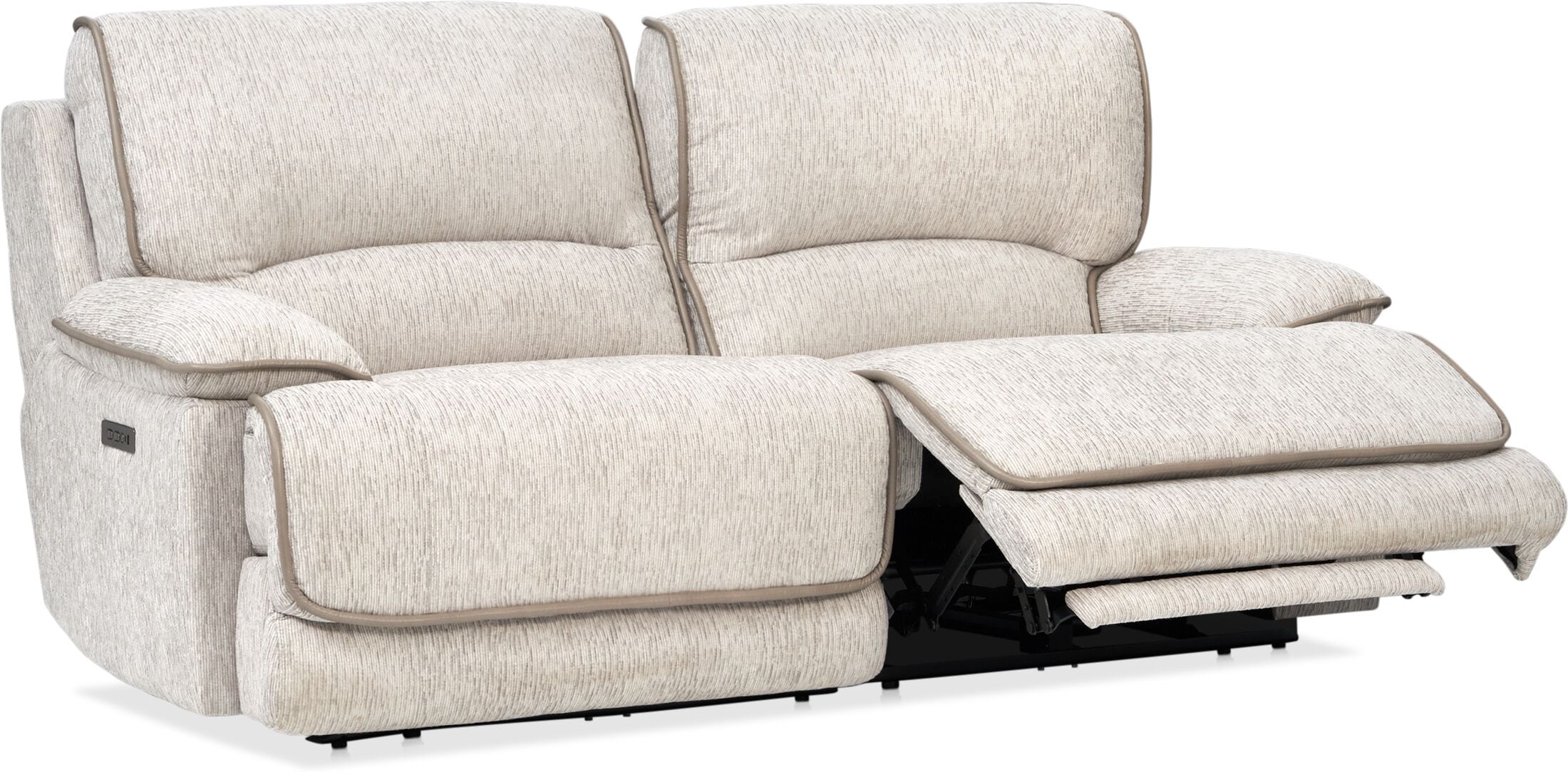 Power recliner best sale 2 seater sofa