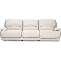 olsen dove power reclining sofa   