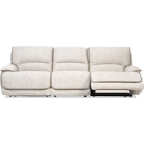 olsen dove power reclining sofa   