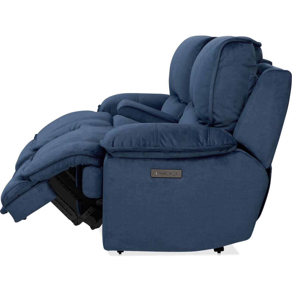 olsen indigo loveseat   
