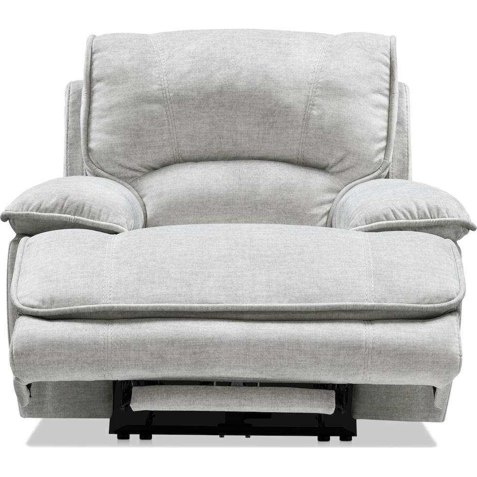 olsen silver recliner   