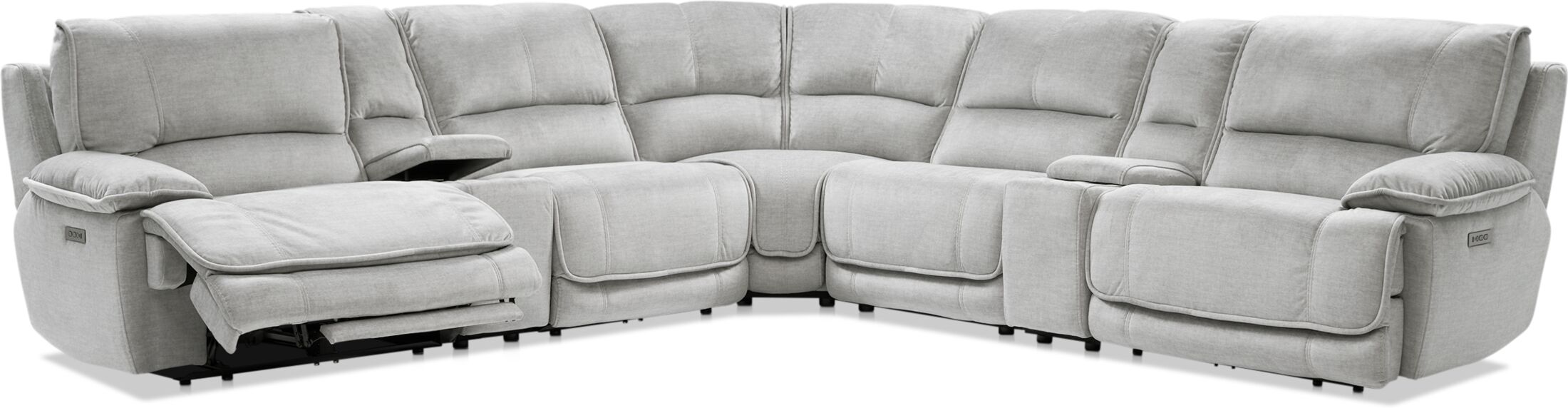 Olsen Dual-Power Reclining Sectional | American Signature