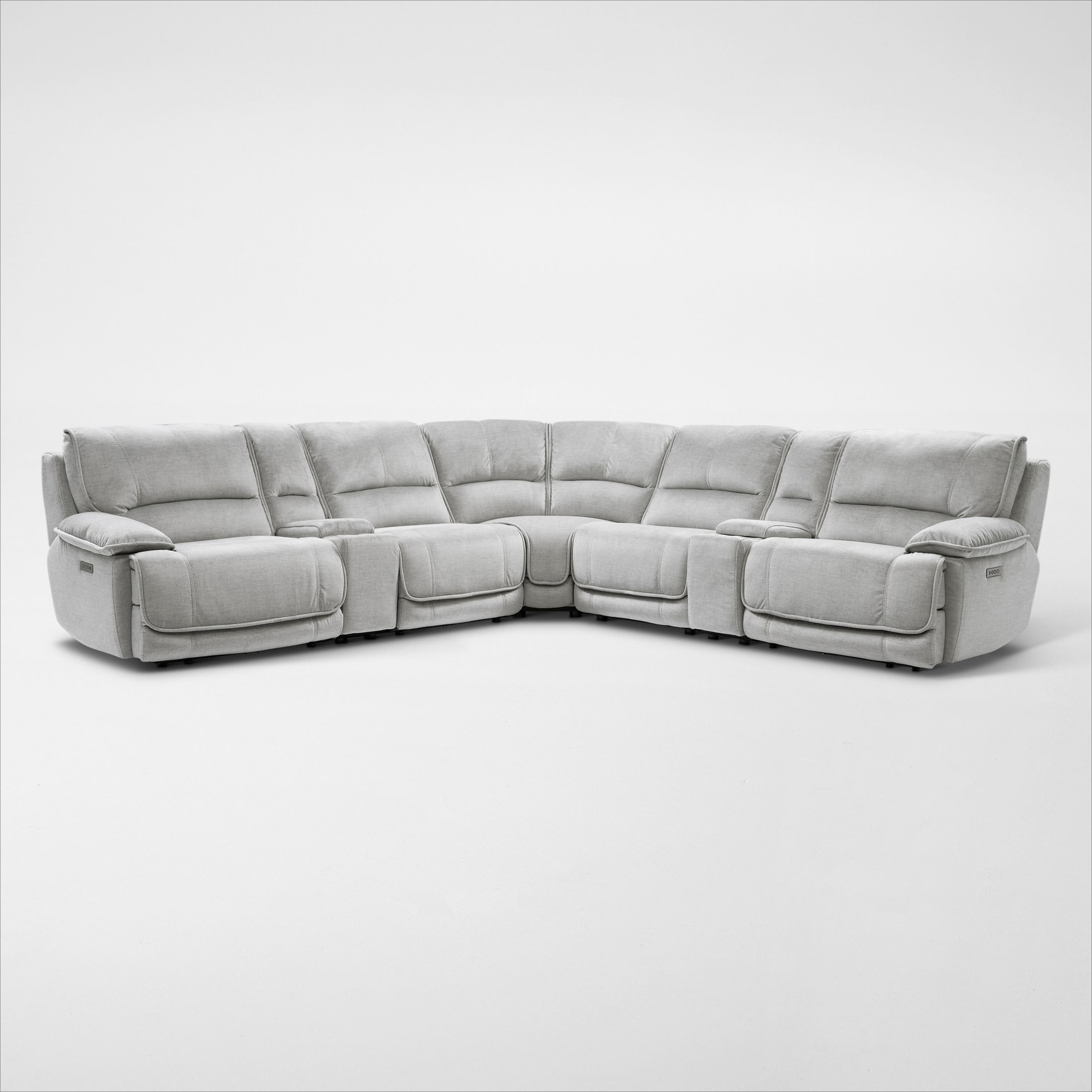 Olsen Dual-Power Reclining Sectional | American Signature