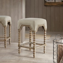 olympia gray counter height stool   