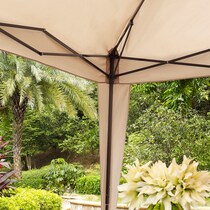 ombra neutral outdoor gazebo   