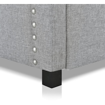 ophelia gray twin daybed with trundle   