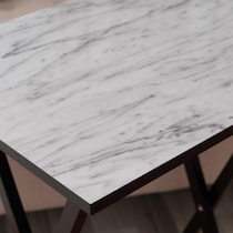 opie white tray table   