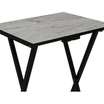 opie white tray table   