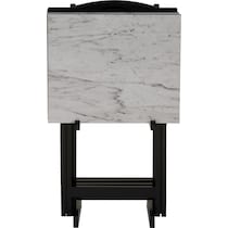 opie white tray table   