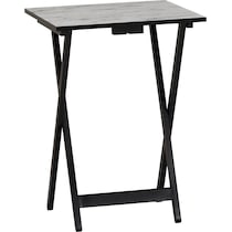 opie white tray table   