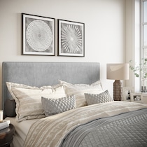 ora gray queen headboard   