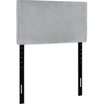 ora gray twin headboard   