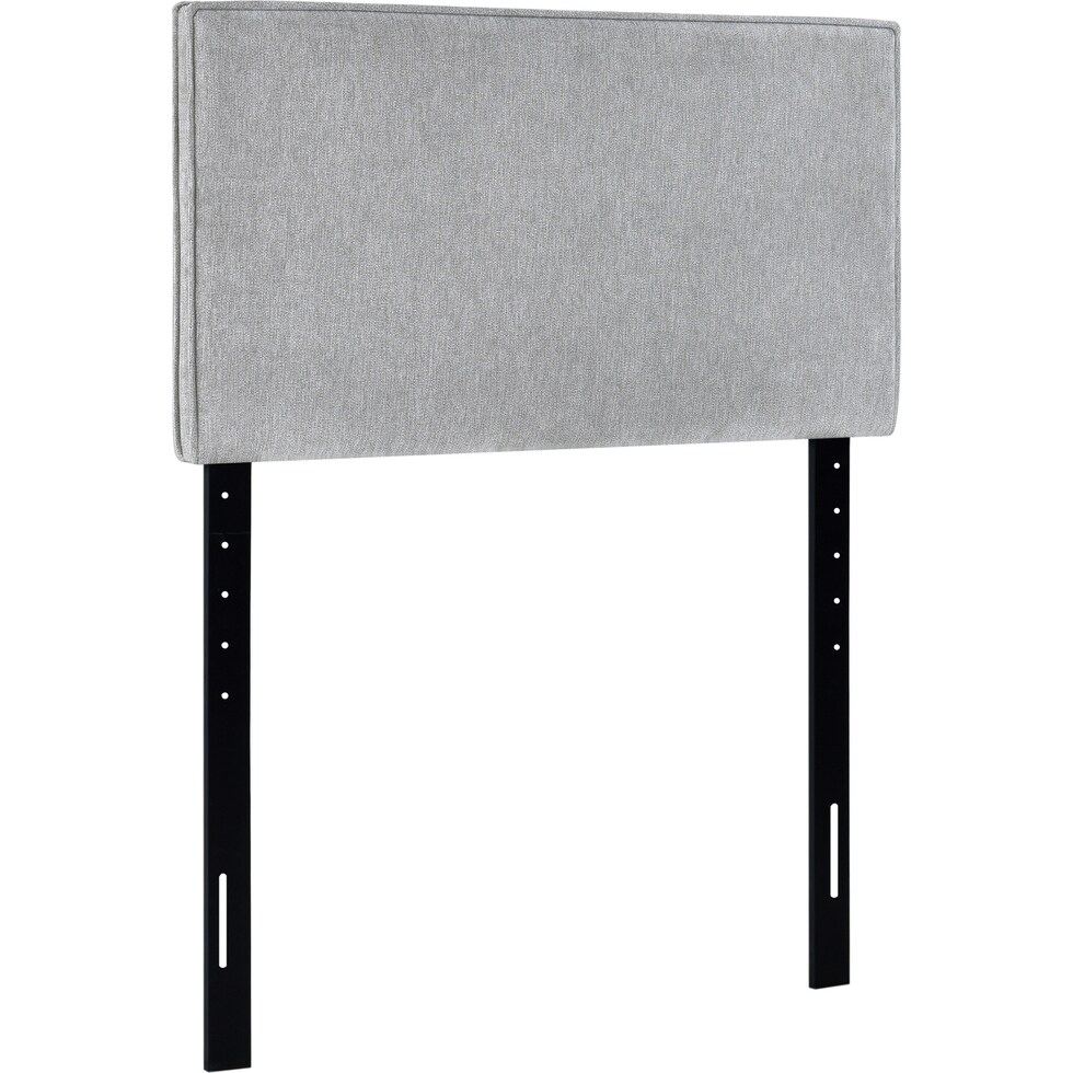 ora gray twin headboard   