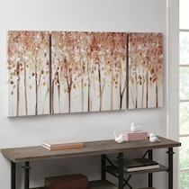 orain orange wall art   
