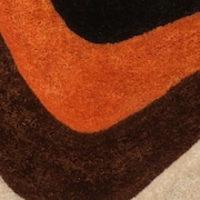 Bayou 5' x 7' Area Rug - Orange/Brown/Beige