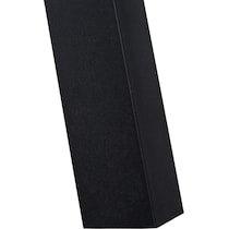 oren gray black dining table   