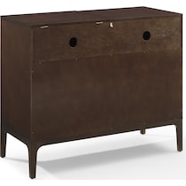 oriana dark brown console table   