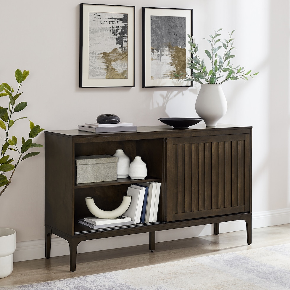 oriana dark brown sideboard   