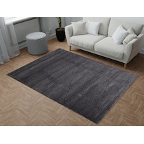 oriel gray area rug  x    