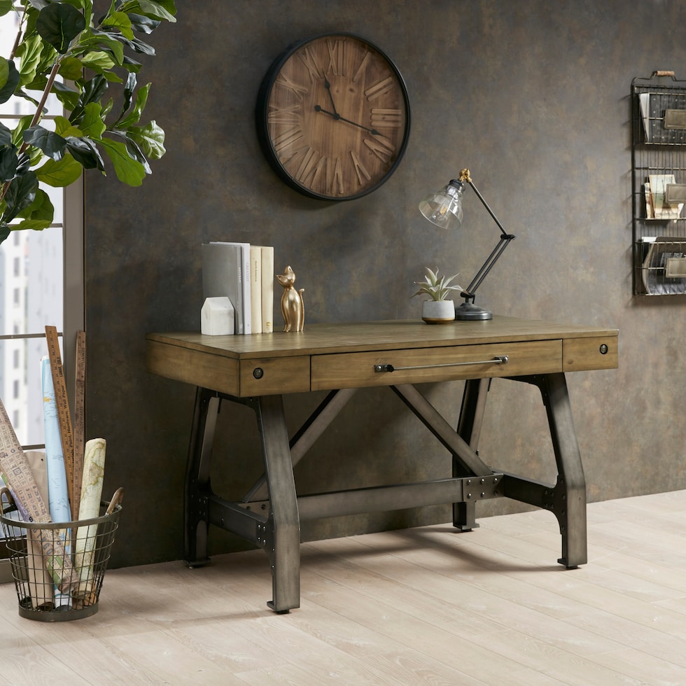 orinda dark brown desk   