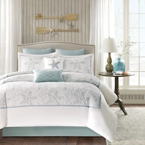 orla white california king bedding set   