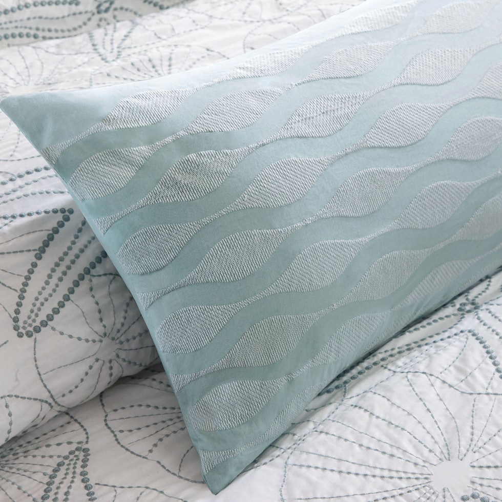 orla white queen bedding set   