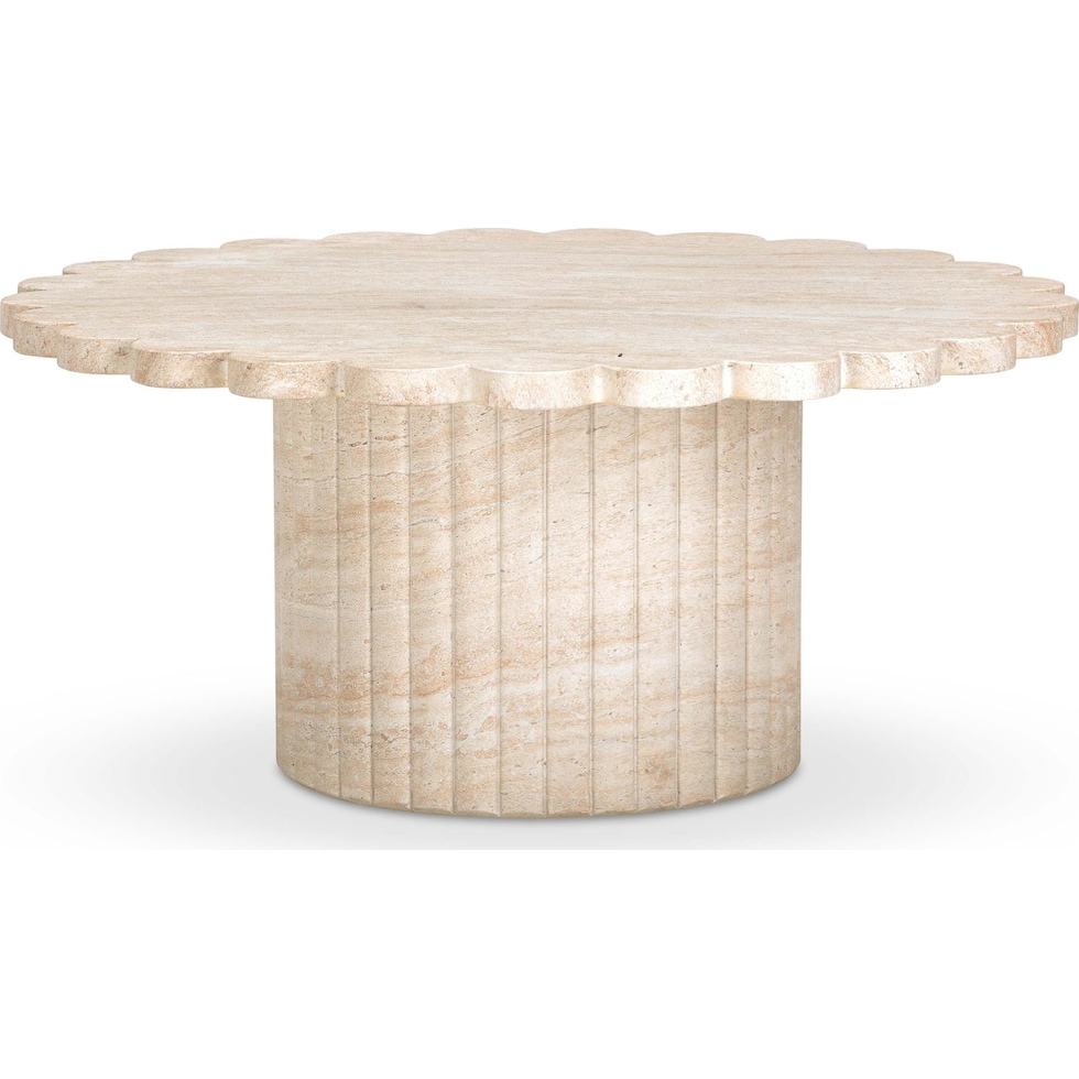 orleans neutral coffee table   