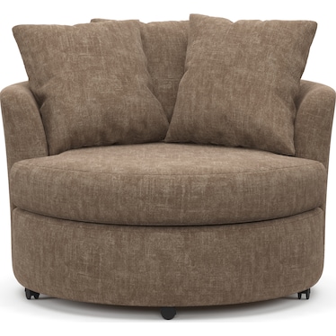 Orren Eco Performance Swivel Accent Chair - Argo Java