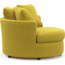 orren gold swivel chair   