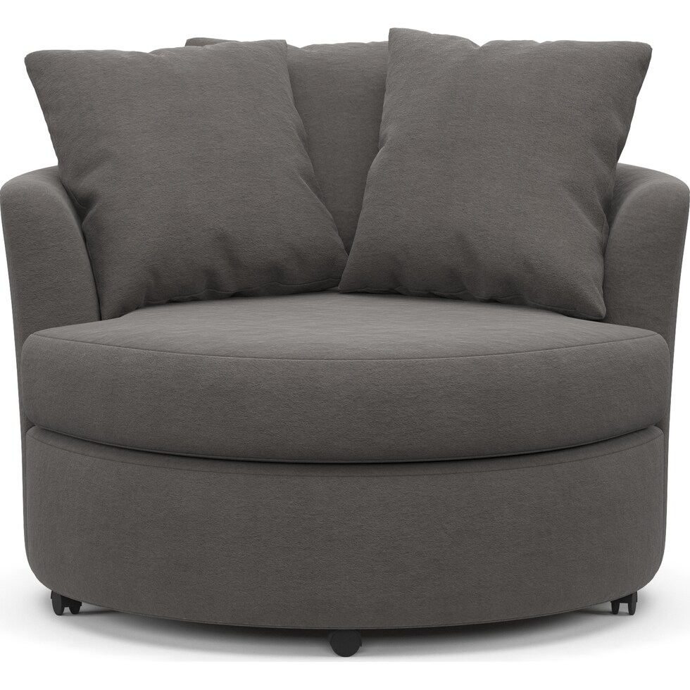 orren gray accent chair   