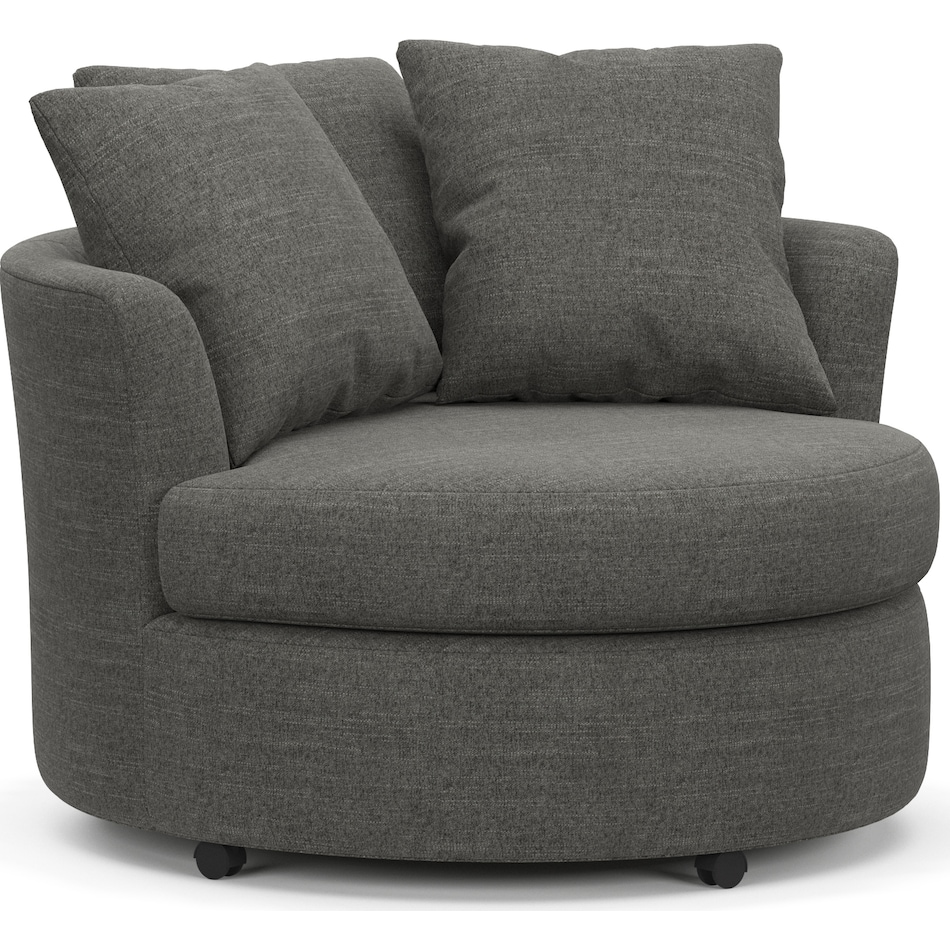 orren gray swivel chair   