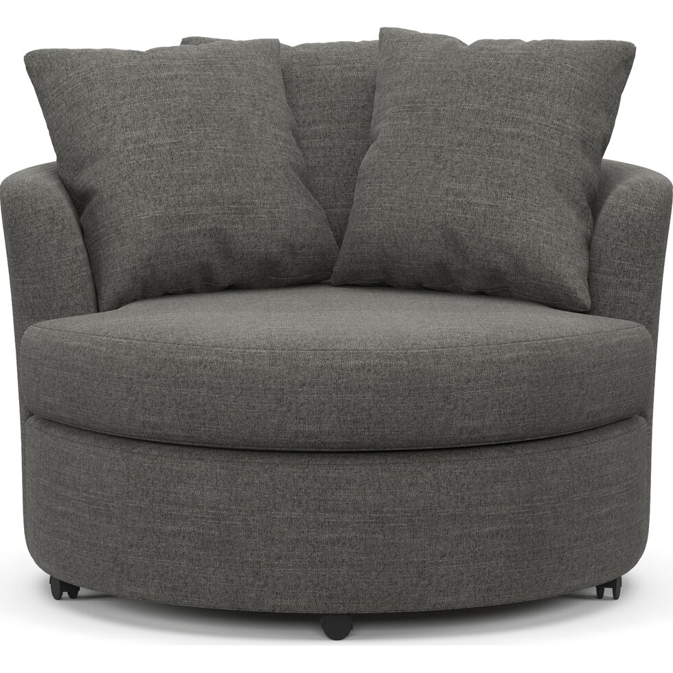 orren gray swivel chair   