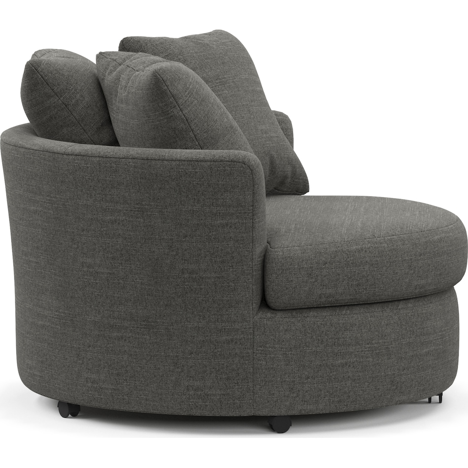 orren gray swivel chair   