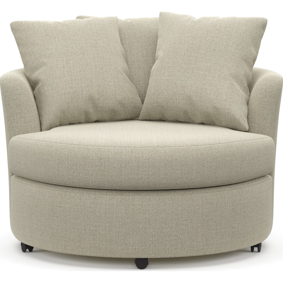 orren gray swivel chair   