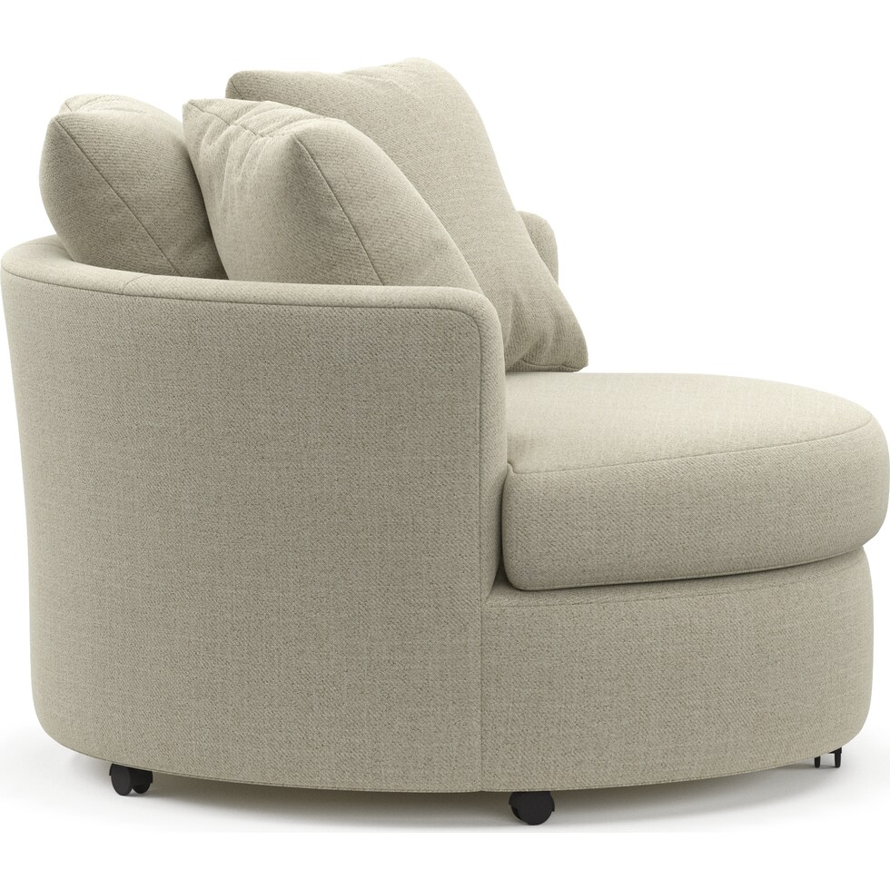 orren gray swivel chair   