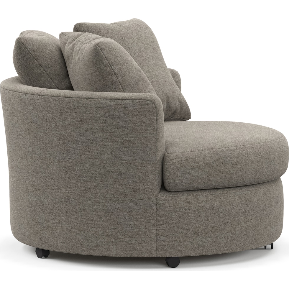 orren gray swivel chair   