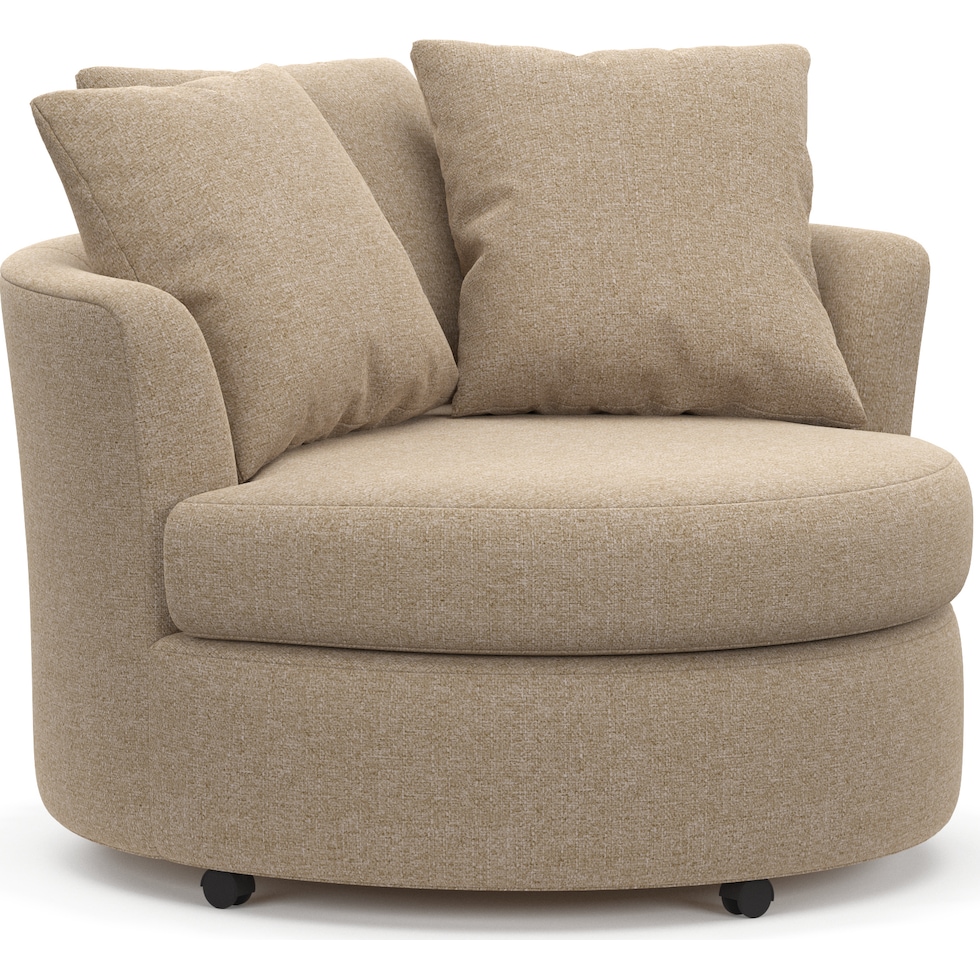 orren gray swivel chair   