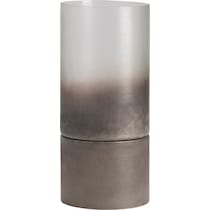 orsett gray candleholders   