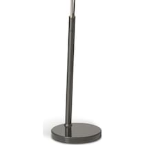 orson silver floor lamp   