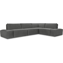 osborne gray  pc sectional   