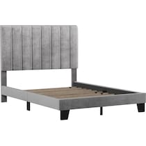 oslo gray full bed   