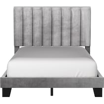 oslo gray full bed   