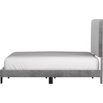 oslo gray full bed   