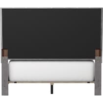 oslo gray full bed   