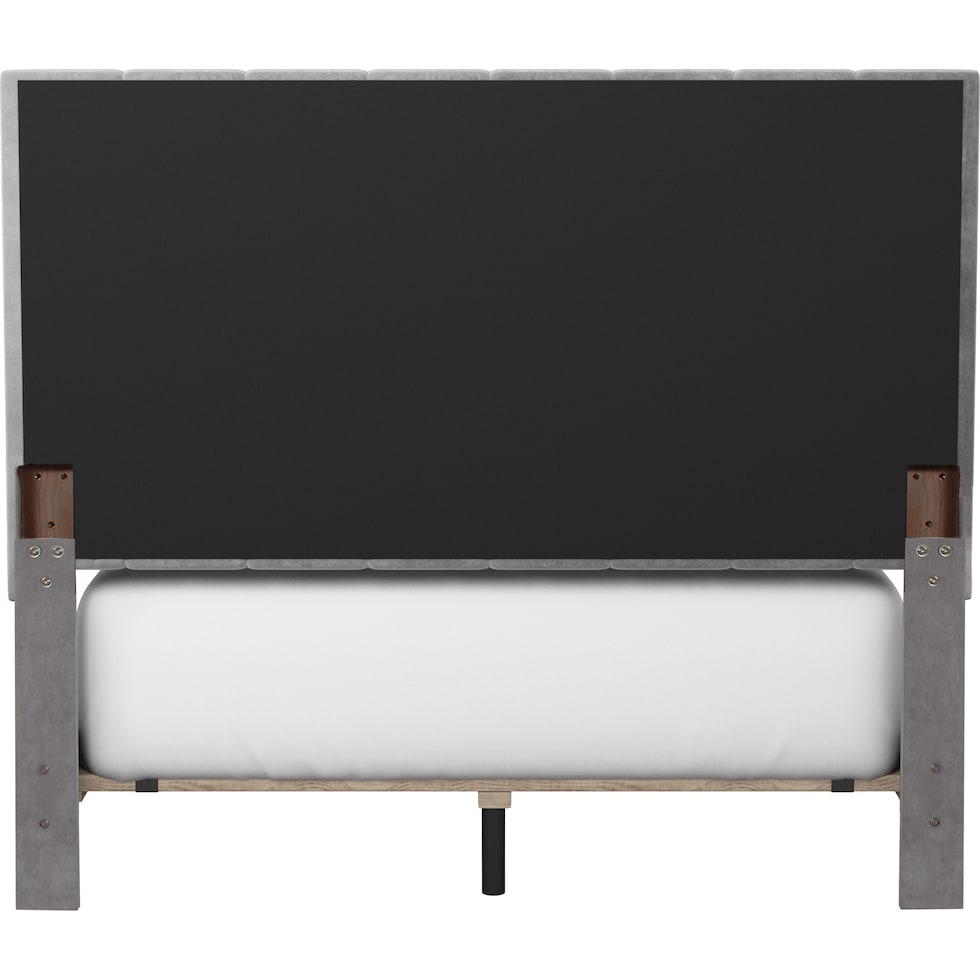 oslo gray full bed   