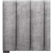 oslo gray full bed   