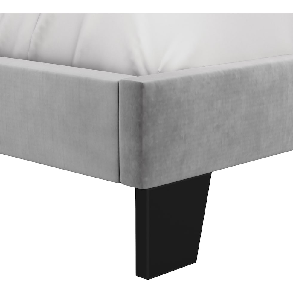 oslo gray full bed   