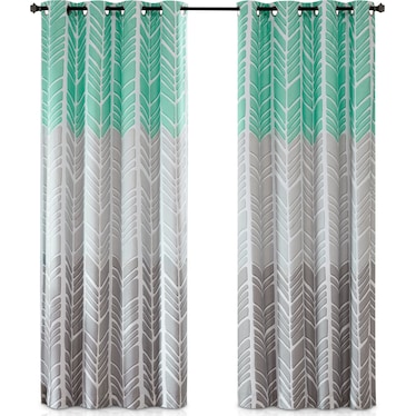 Ossin 84" Blackout Curtain Panel