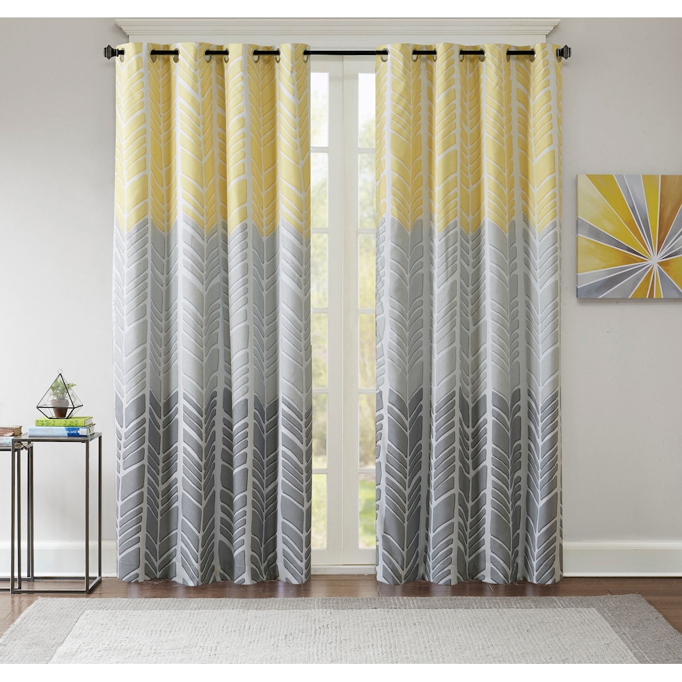 ossin yellow window panel   