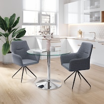 othello gray dining chair   